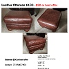 Leather Ottoman $100
